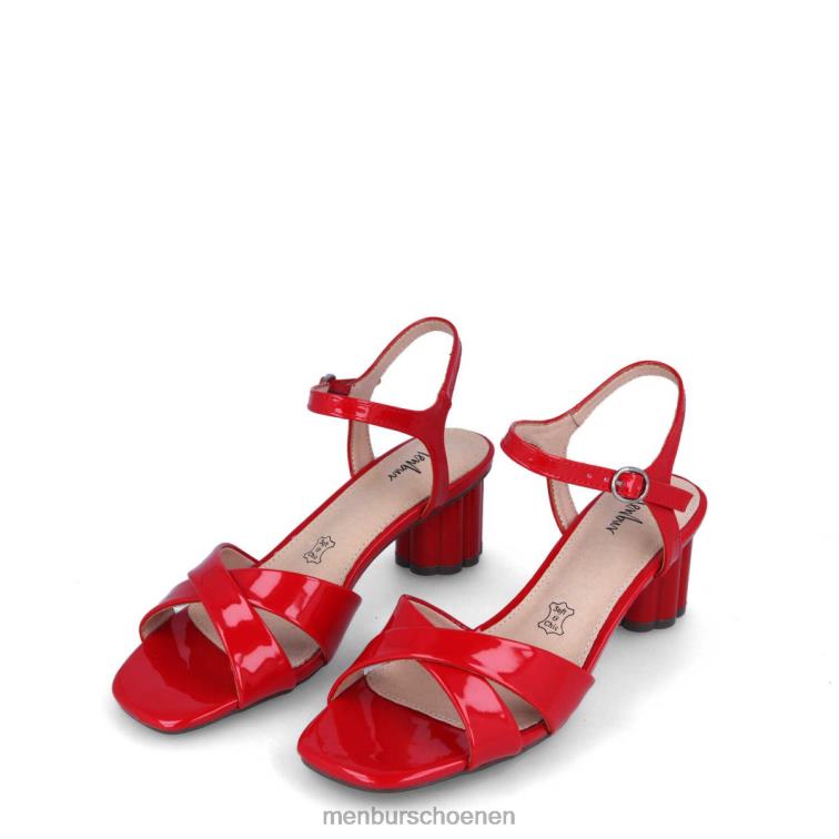 rood casual chique schoen 64N063257 albule vrouwen Menbur