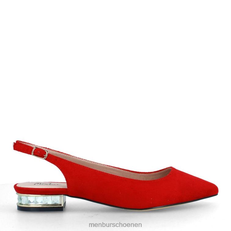 rood casual chique schoen 64N063266 calamie vrouwen Menbur