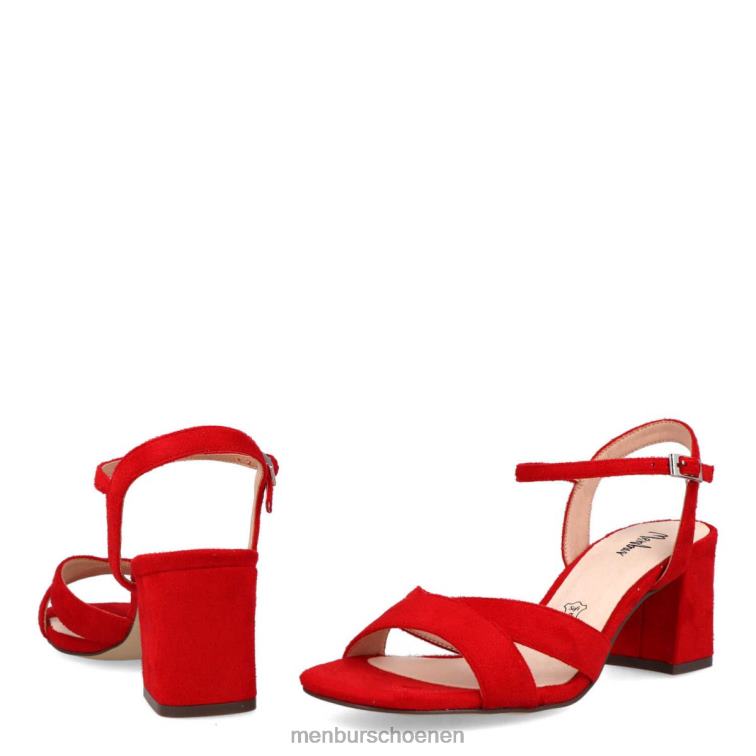 rood casual chique schoen 64N06329 fineer vrouwen Menbur