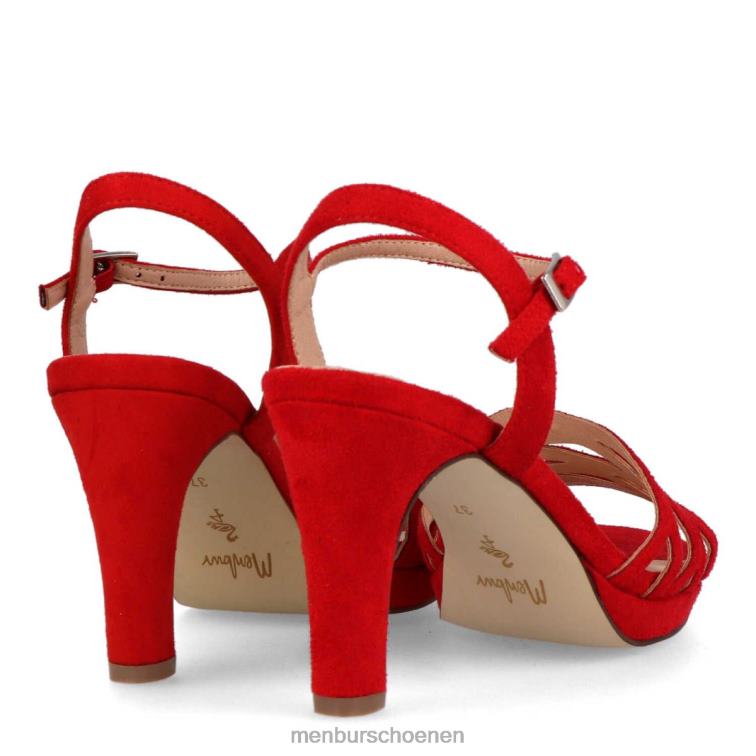 rood casual chique schoen 64N063314 trento vrouwen Menbur
