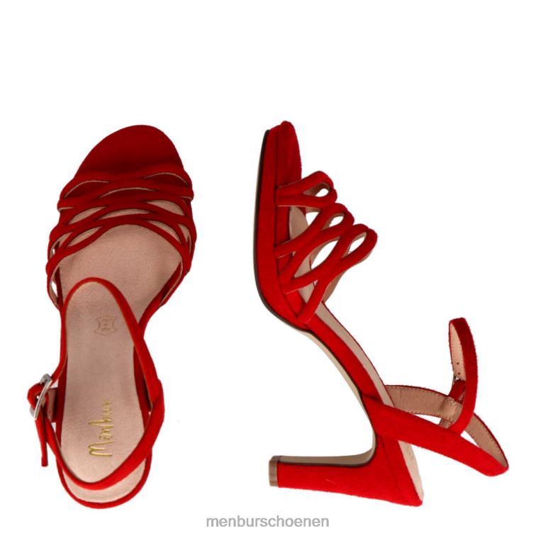 rood casual chique schoen 64N063314 trento vrouwen Menbur