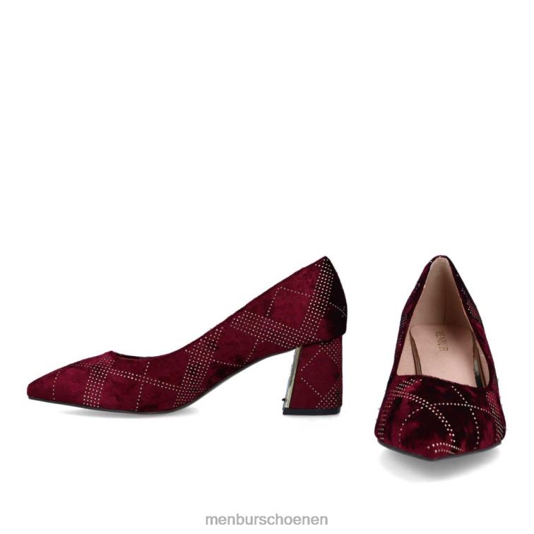 rood casual chique schoen 64N063397 kampotosto vrouwen Menbur