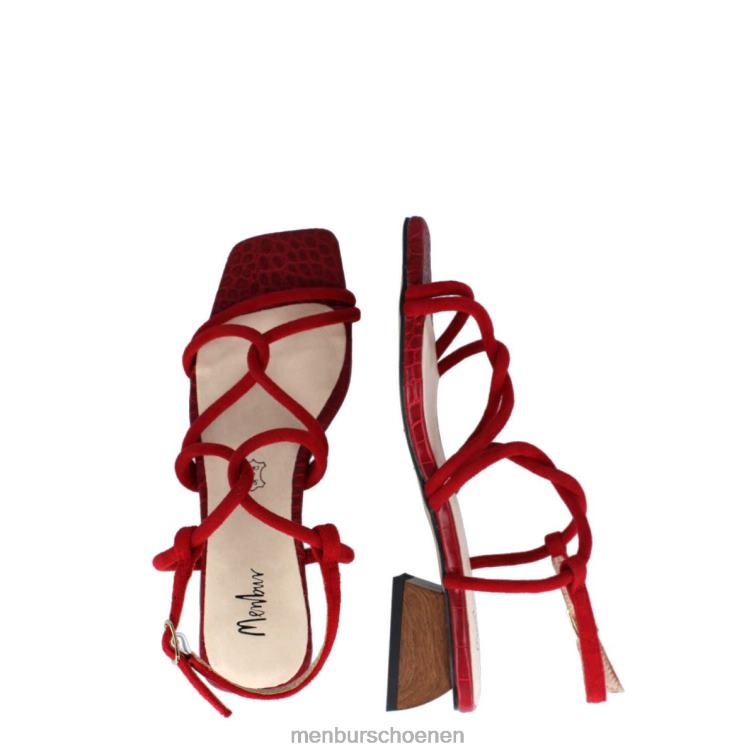 rood casual chique schoen 64N063547 capiton vrouwen Menbur