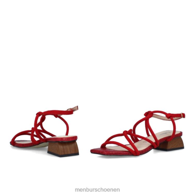 rood casual chique schoen 64N063547 capiton vrouwen Menbur