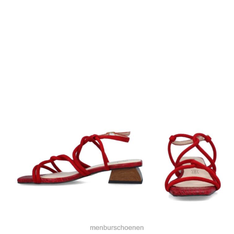 rood casual chique schoen 64N063547 capiton vrouwen Menbur