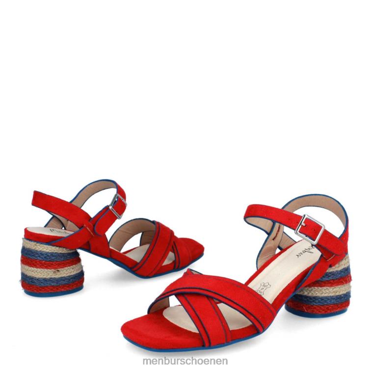 rood casual chique schoen 64N063594 camona vrouwen Menbur