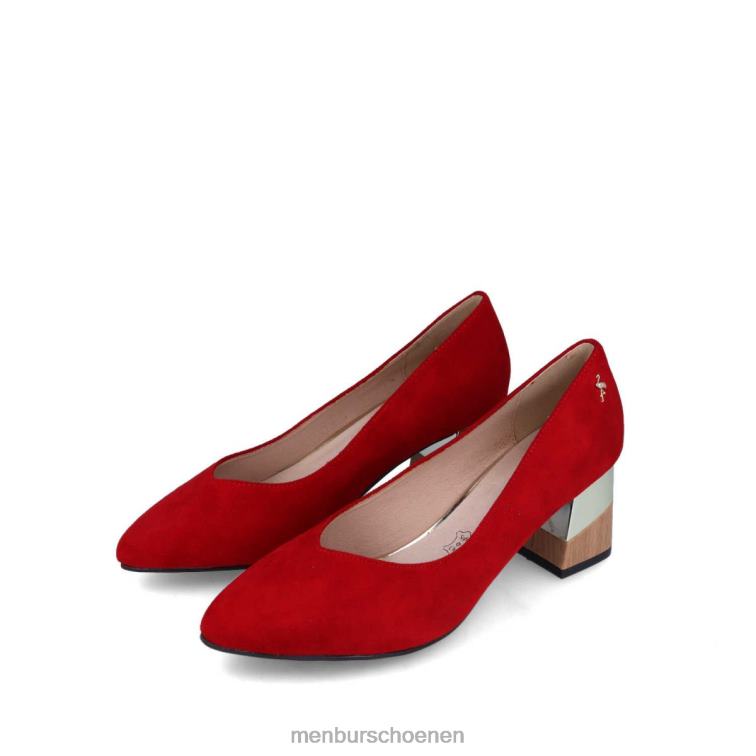 rood casual chique schoen 64N06399 caprone vrouwen Menbur