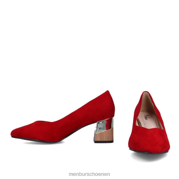 rood casual chique schoen 64N06399 caprone vrouwen Menbur