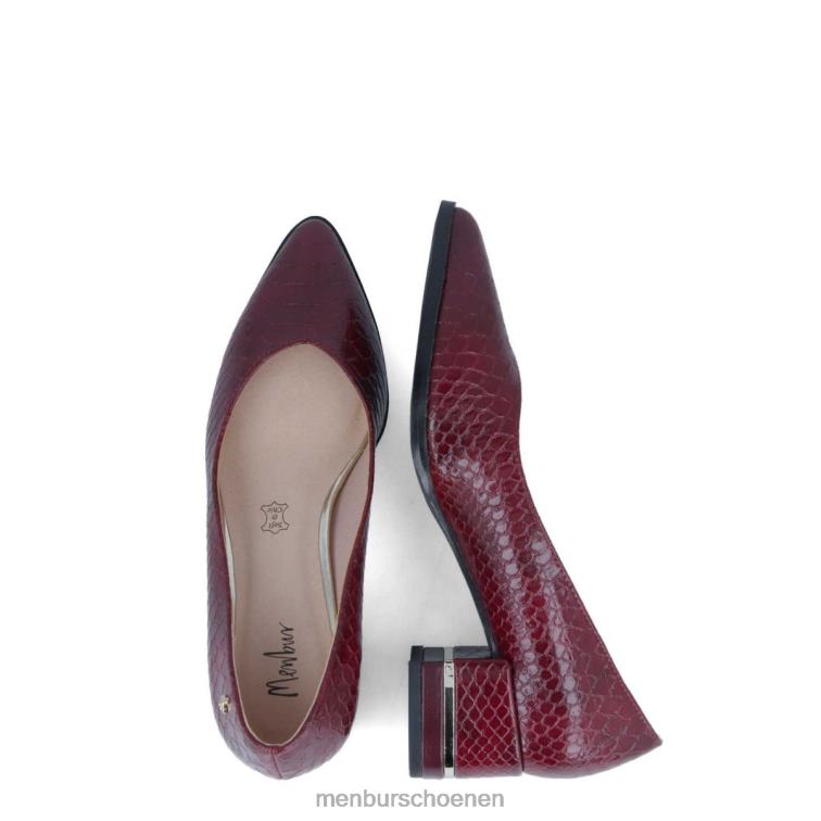 rood casual chique schoen 64N06402 carviron vrouwen Menbur