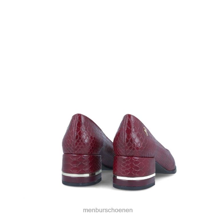 rood casual chique schoen 64N06402 carviron vrouwen Menbur