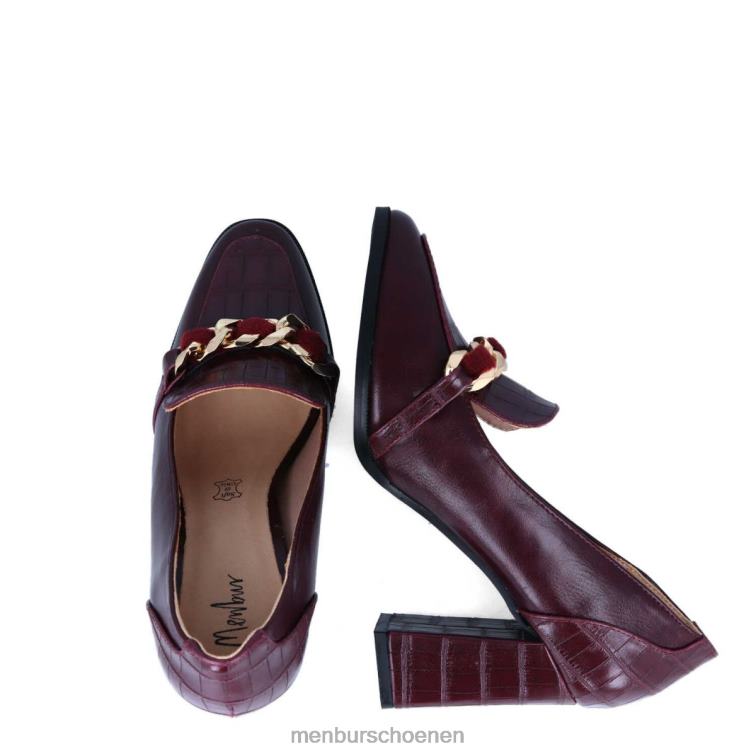 rood casual chique schoen 64N06406 caorso vrouwen Menbur