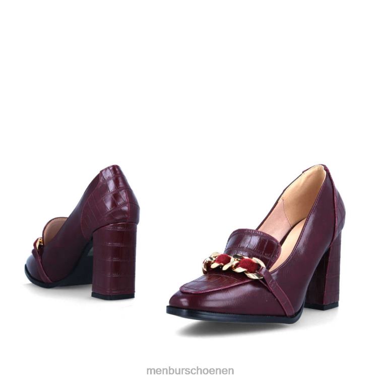 rood casual chique schoen 64N06406 caorso vrouwen Menbur