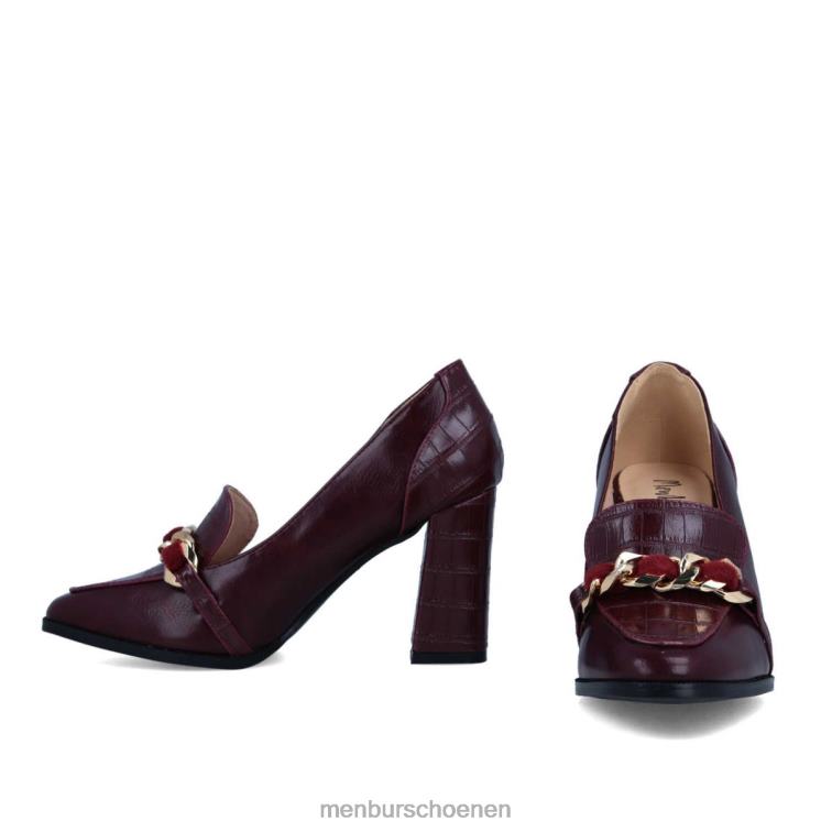 rood casual chique schoen 64N06406 caorso vrouwen Menbur