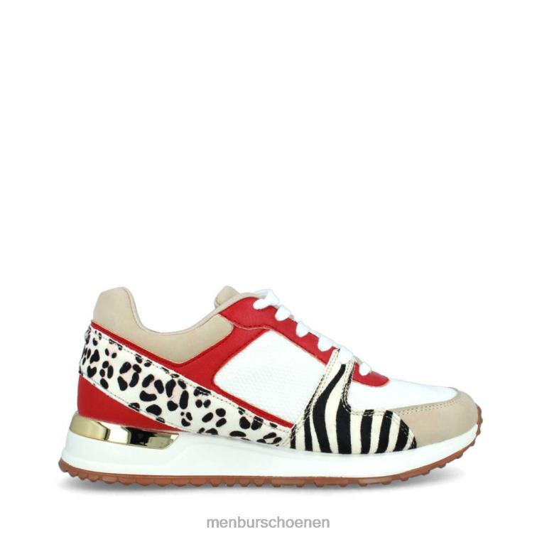 rood casual chique schoen 64N06427 Alfano vrouwen Menbur