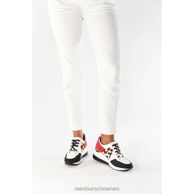 rood casual chique schoen 64N06434 baglioni vrouwen Menbur