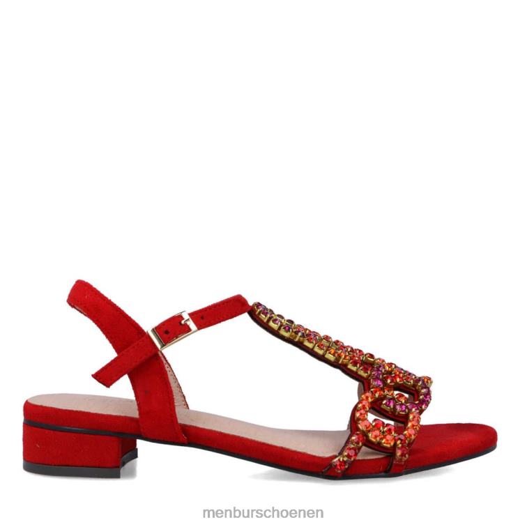 rood casual chique schoen 64N06482 cannitello vrouwen Menbur