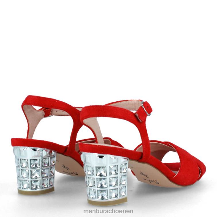 rood casual chique schoen 64N06498 borgata vrouwen Menbur