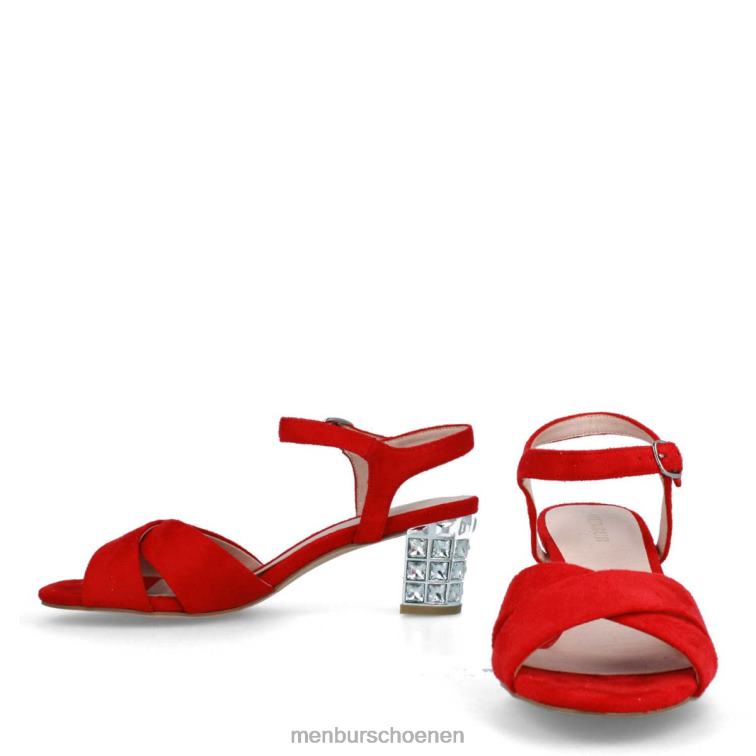 rood casual chique schoen 64N06498 borgata vrouwen Menbur