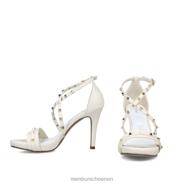 wit casual chique schoen 64N06171 Weegschaal vrouwen Menbur