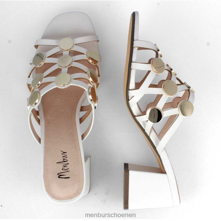 wit casual chique schoen 64N06281 bedoe vrouwen Menbur