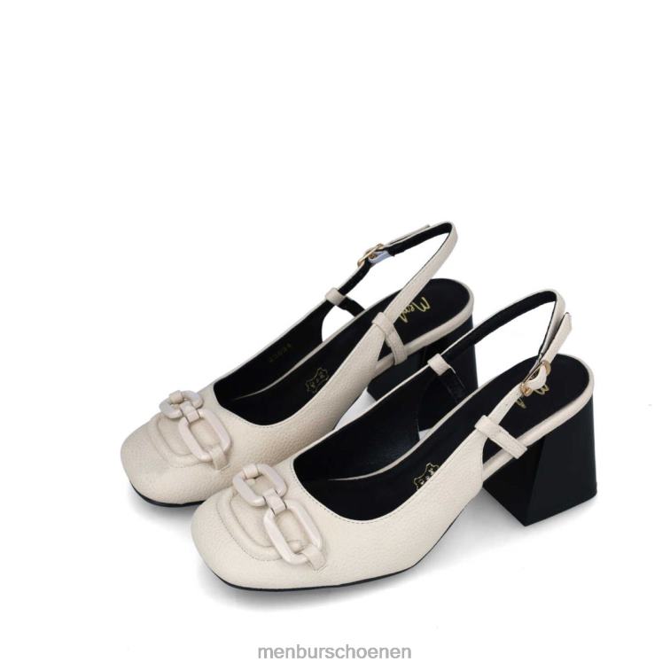 wit casual chique schoen 64N06449 sextanen vrouwen Menbur