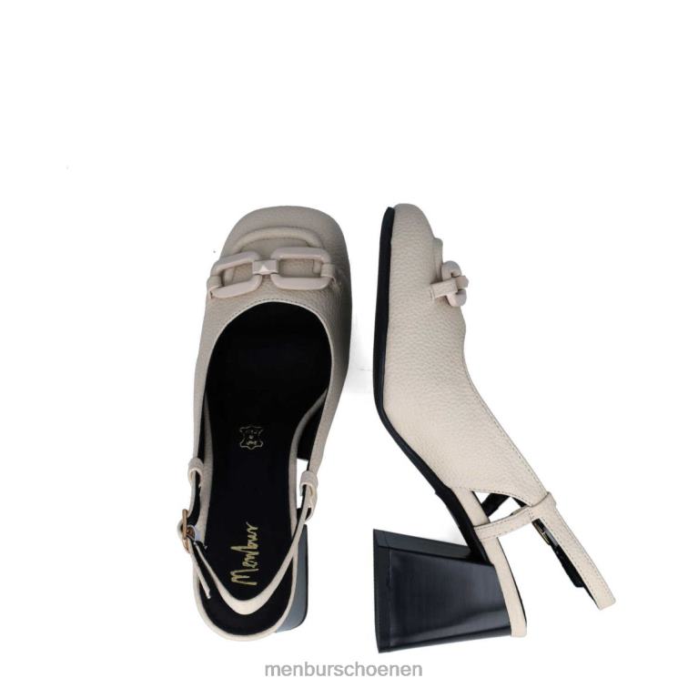 wit casual chique schoen 64N06449 sextanen vrouwen Menbur