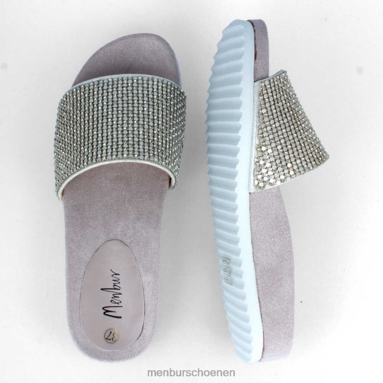 zilver casual chique schoen 64N063178 cameroni vrouwen Menbur