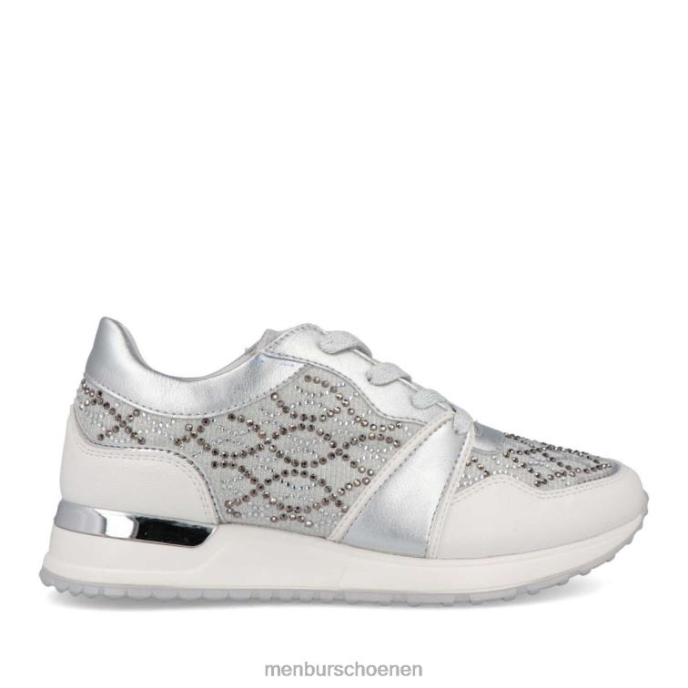 zilver casual chique schoen 64N06538 kadastrale vrouwen Menbur