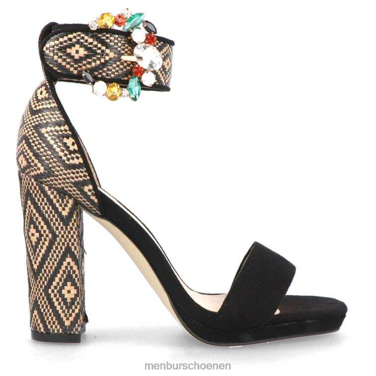 zwart casual chique schoen 64N06212 Arola vrouwen Menbur