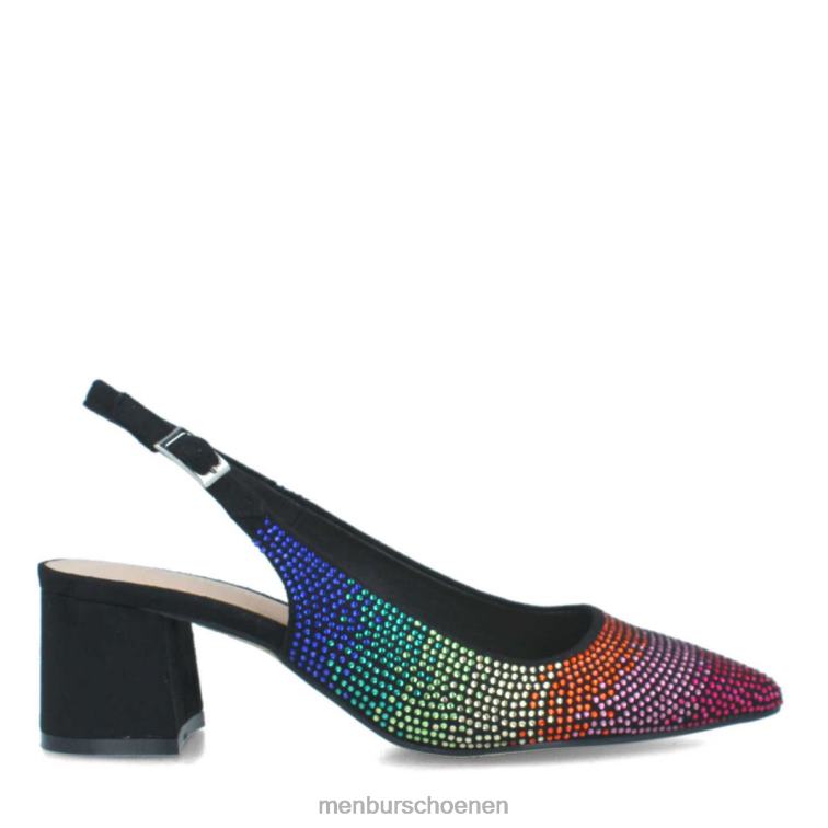 zwart casual chique schoen 64N06230 balifrascio vrouwen Menbur