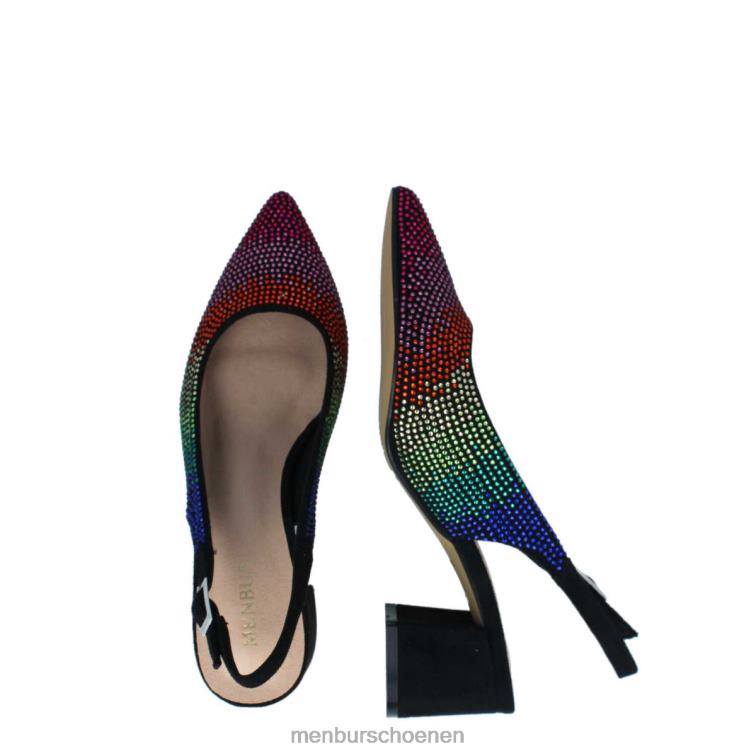 zwart casual chique schoen 64N06230 balifrascio vrouwen Menbur