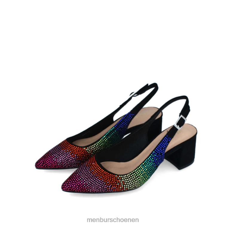 zwart casual chique schoen 64N06230 balifrascio vrouwen Menbur