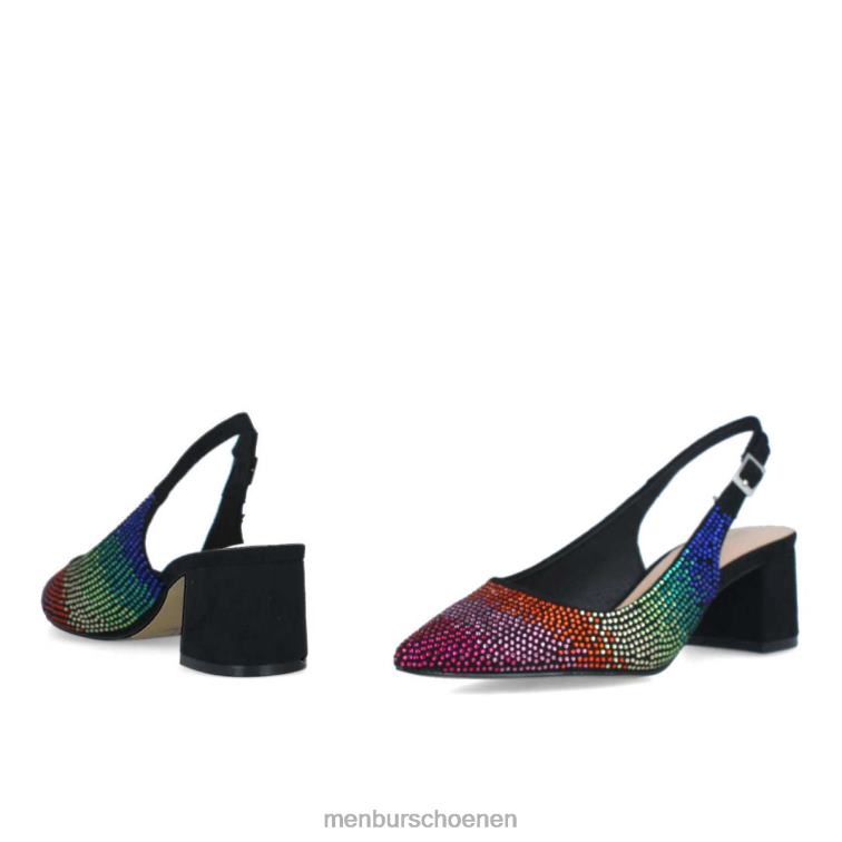 zwart casual chique schoen 64N06230 balifrascio vrouwen Menbur