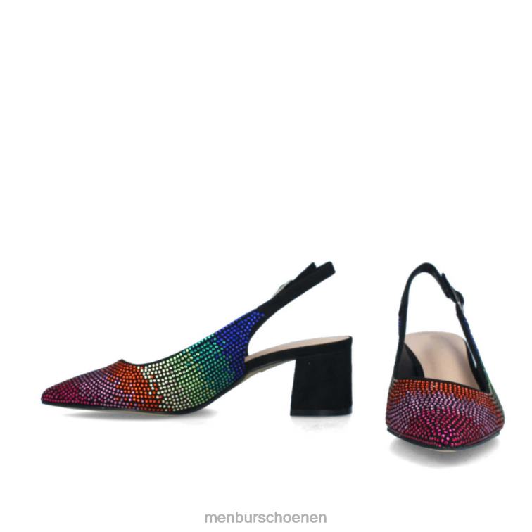 zwart casual chique schoen 64N06230 balifrascio vrouwen Menbur