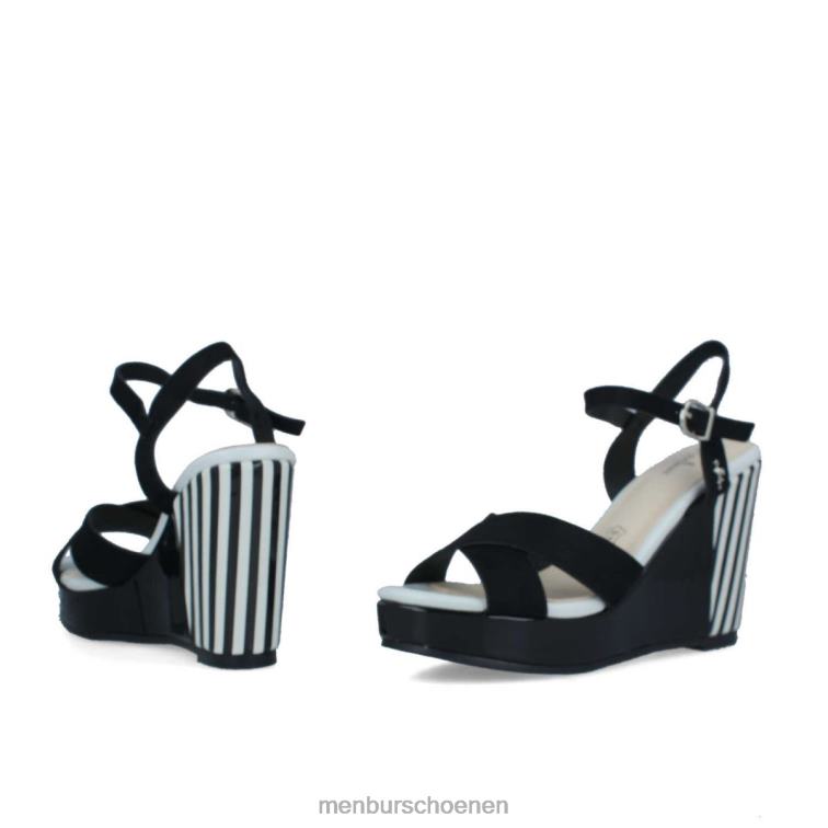 zwart casual chique schoen 64N06237 calvi vrouwen Menbur