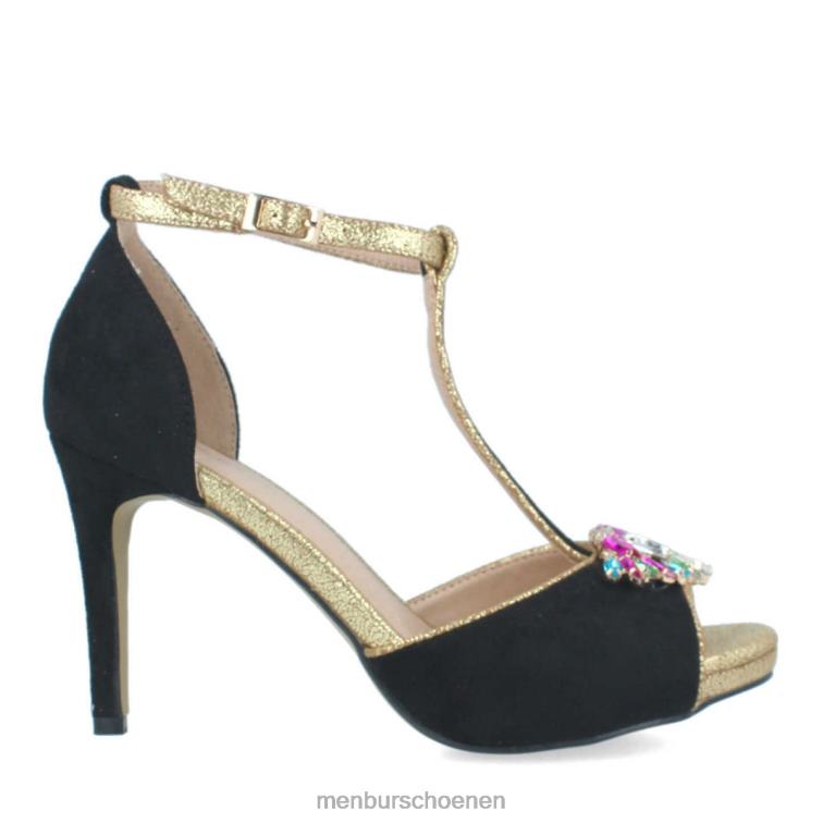 zwart casual chique schoen 64N06240 biauzzo vrouwen Menbur