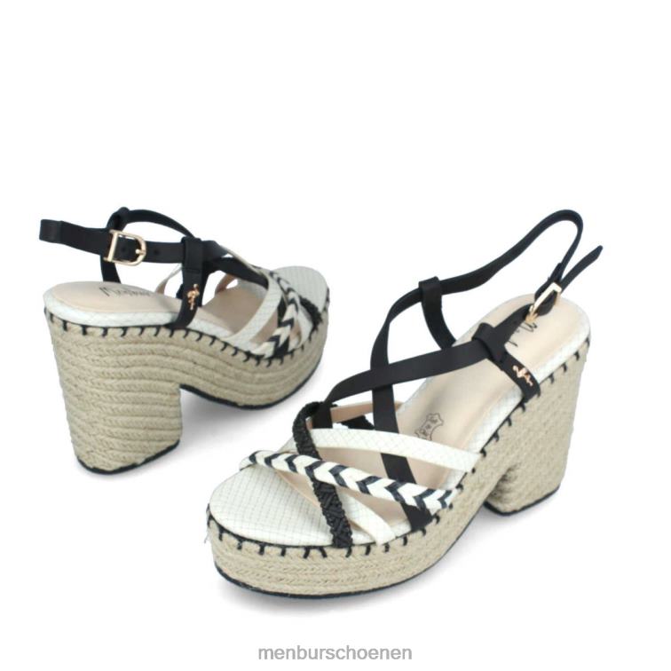 zwart casual chique schoen 64N06249 balmuccia vrouwen Menbur