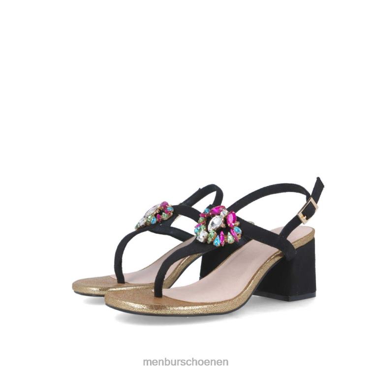 zwart casual chique schoen 64N06262 Borriana vrouwen Menbur