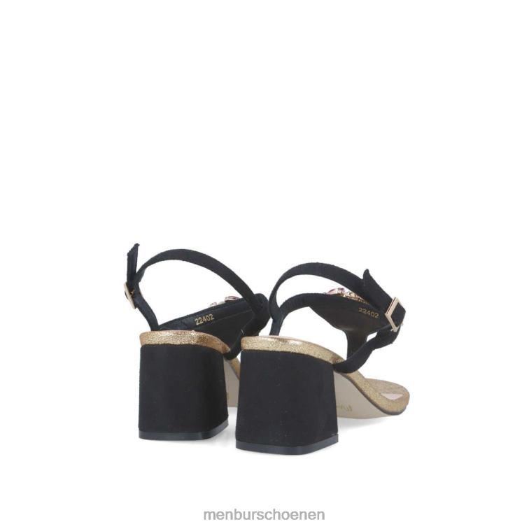 zwart casual chique schoen 64N06262 Borriana vrouwen Menbur