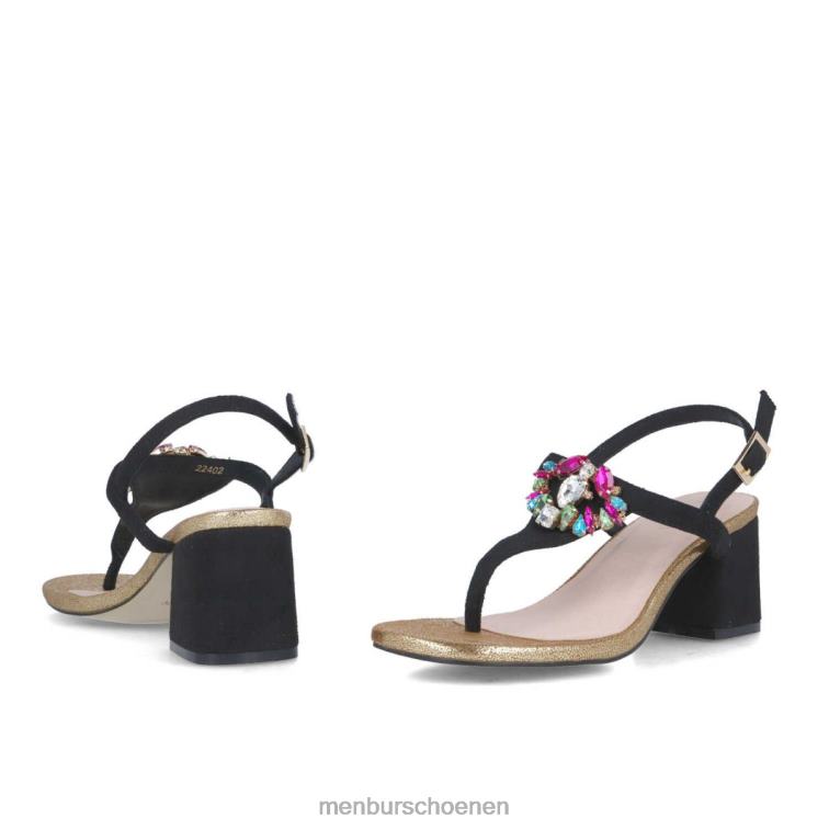 zwart casual chique schoen 64N06262 Borriana vrouwen Menbur