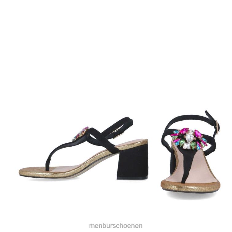 zwart casual chique schoen 64N06262 Borriana vrouwen Menbur