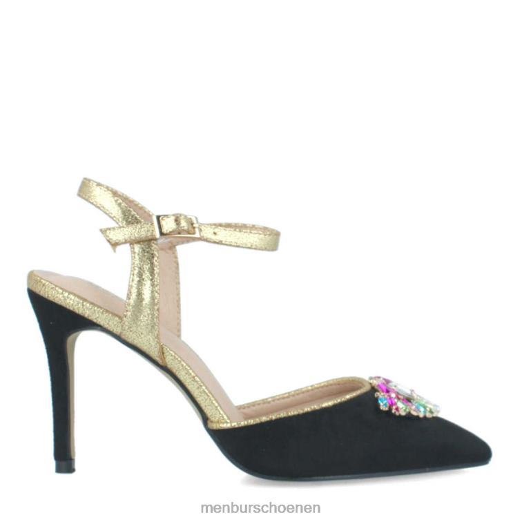 zwart casual chique schoen 64N06267 bertigaro vrouwen Menbur