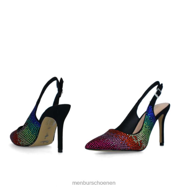 zwart casual chique schoen 64N06268 barbuglio vrouwen Menbur