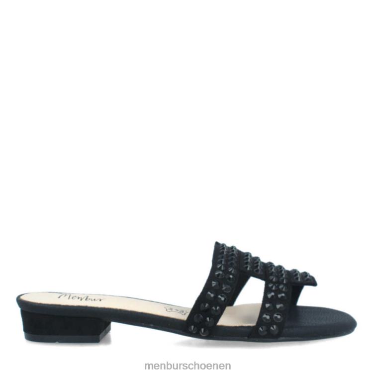 zwart casual chique schoen 64N06276 Cervinia vrouwen Menbur