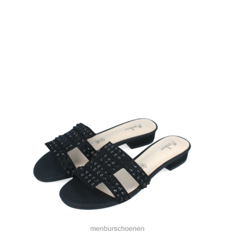 zwart casual chique schoen 64N06276 Cervinia vrouwen Menbur