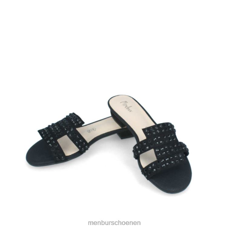 zwart casual chique schoen 64N06276 Cervinia vrouwen Menbur