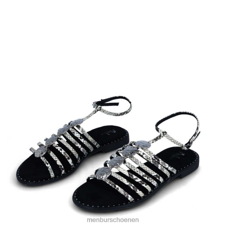 zwart casual chique schoen 64N06284 lido vrouwen Menbur