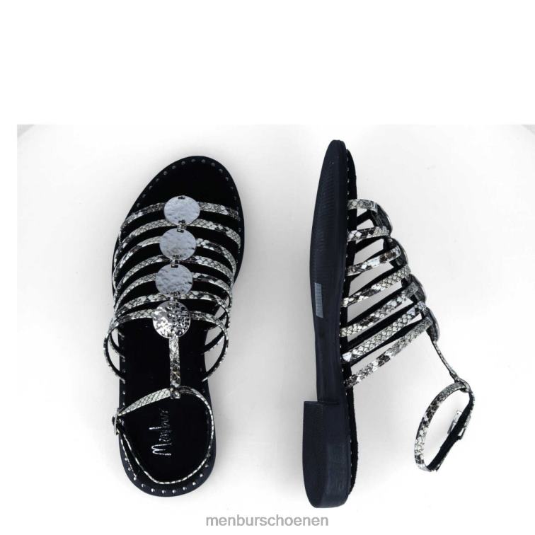 zwart casual chique schoen 64N06284 lido vrouwen Menbur