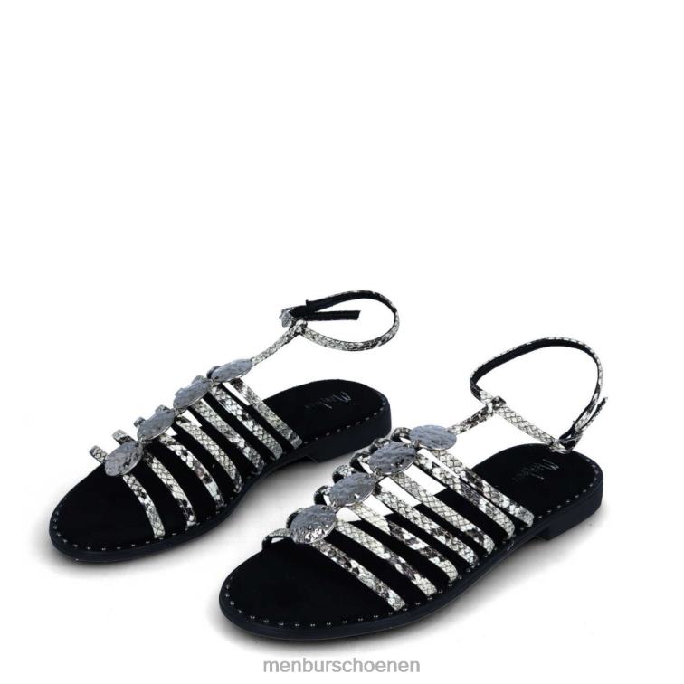 zwart casual chique schoen 64N06284 lido vrouwen Menbur