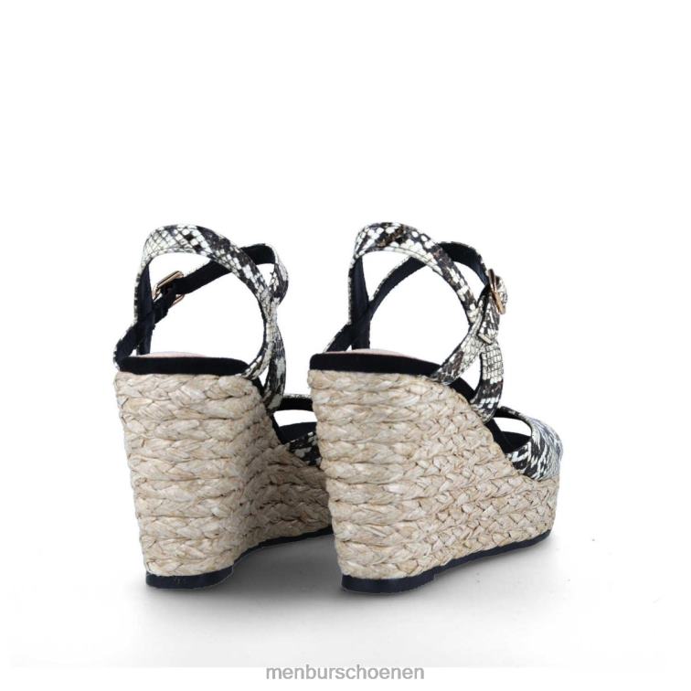 zwart casual chique schoen 64N06293 parini vrouwen Menbur